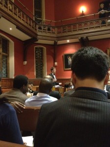 At Africa Debate at @OxfordUnion....