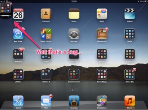 Weird iPad UI bug