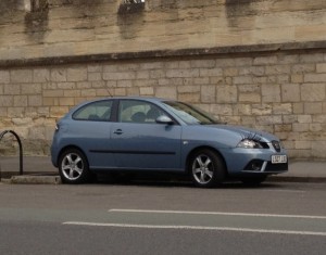 Car has eye-lashes