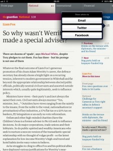 The Guardian gets sharing